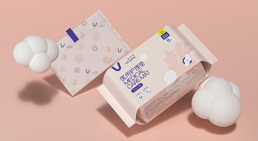 維諾健-衛(wèi)生巾包裝設計