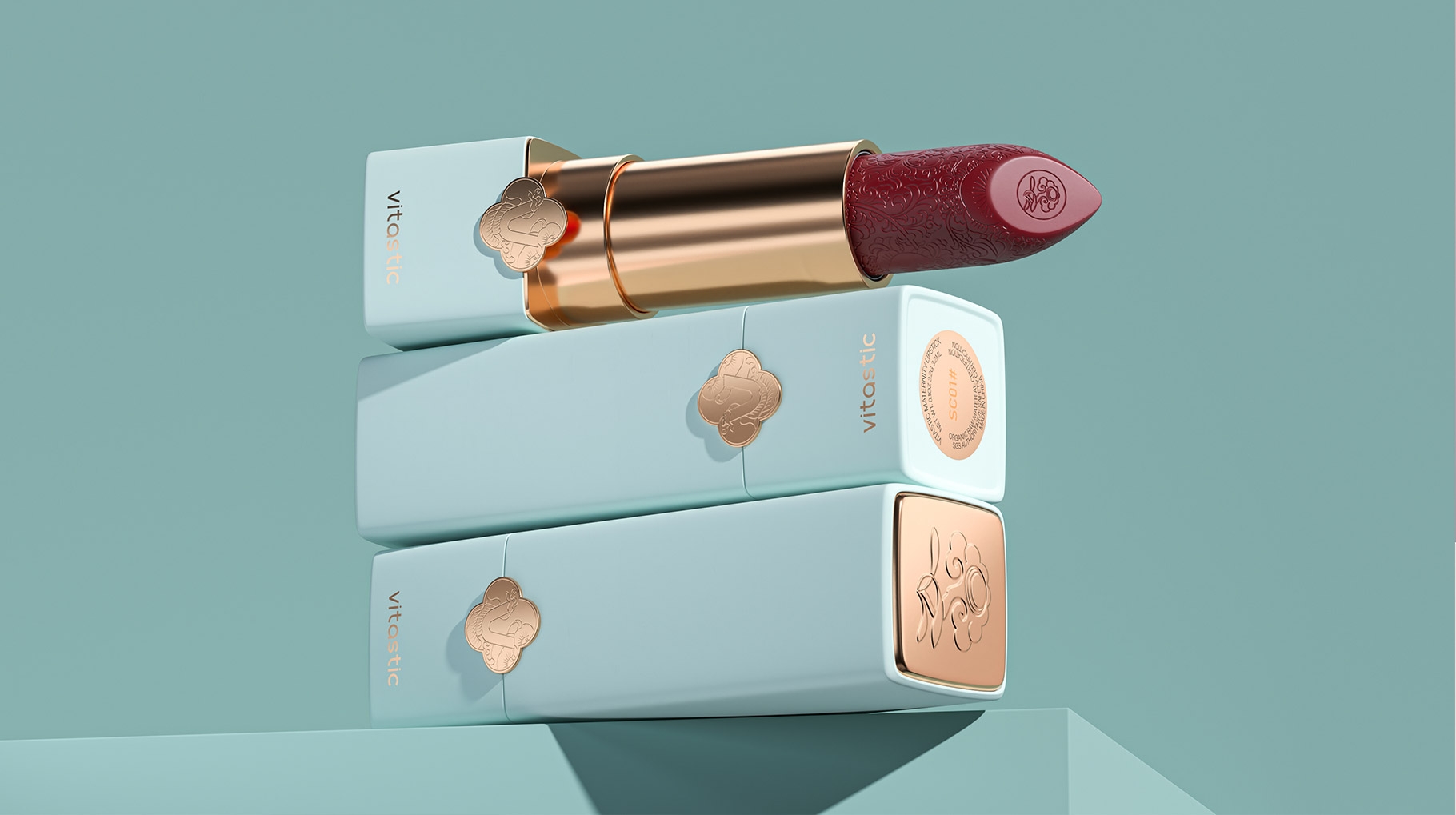 口紅產品包裝設計與產品外觀設計